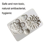 Stampo in silicone per torta fondente 2 pezzi Big Flower
