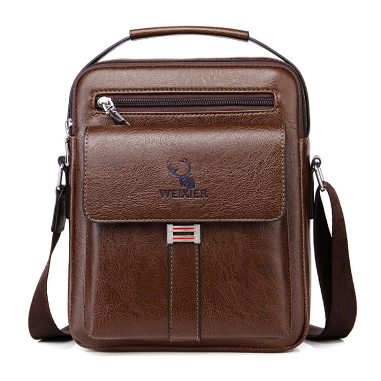 WEIXIER D245 Borsa da lavoro uomo in pelle PU 26x21x6 cm