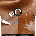 WEIXIER D245 Borsa da lavoro uomo in pelle PU 26x21x6 cm