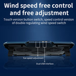 Raffreddatore laptop 17" CoolCold 6 ventole 2600 RPM