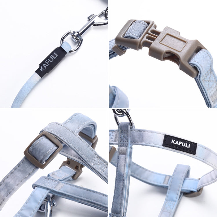 Guinzaglio regolabile in nylon per animali S M