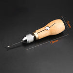 Strumento per cucire e intagliare pelle fai-da-te 12cm