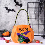 Sacchetto di stoffa per caramelle Halloween 25x13 cm