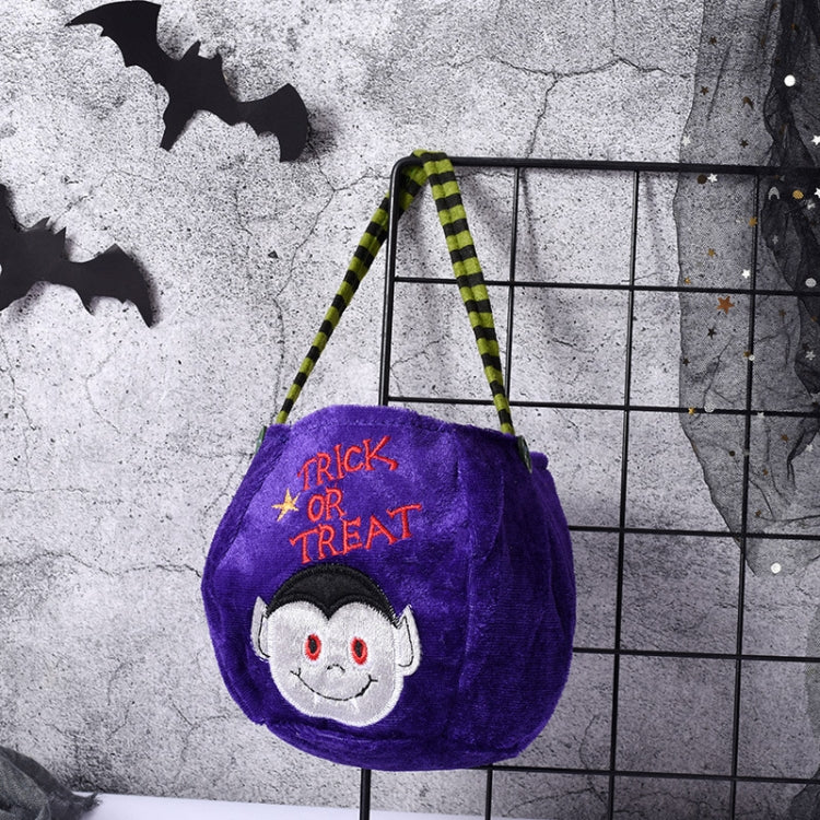Sacchetto di stoffa per caramelle Halloween 25x13 cm