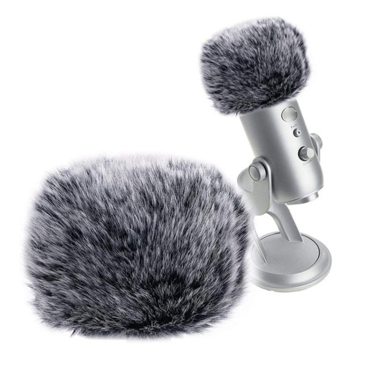 Custodia antivento in peluche per microfono Blue Yeti e Pro