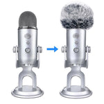 Custodia antivento in peluche per microfono Blue Yeti e Pro - immagine 6