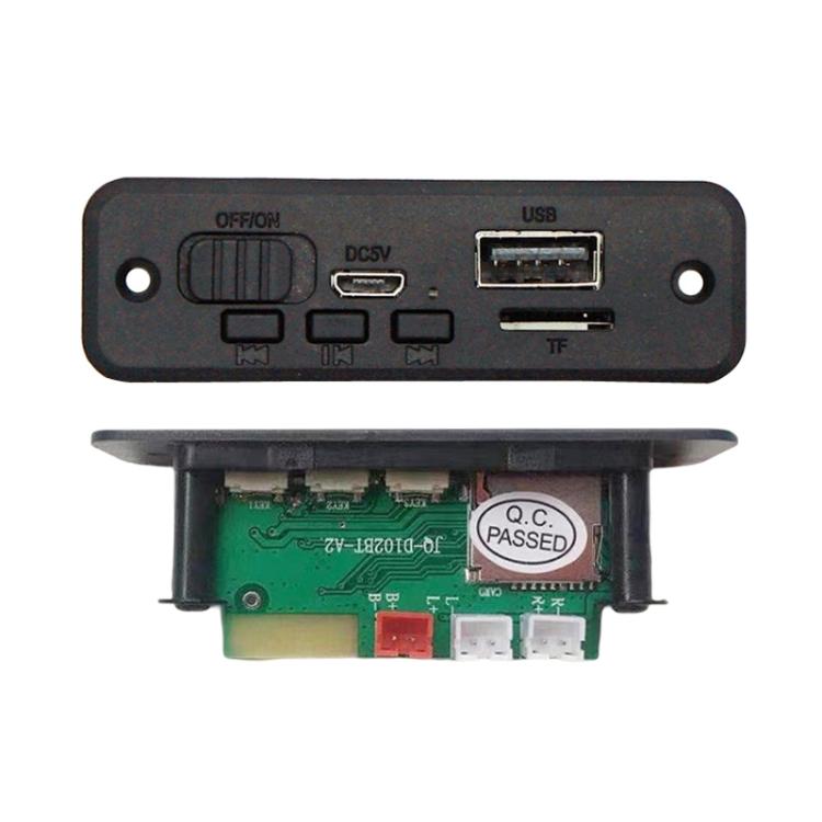 JQ-D102BT con amplificatore registrazione chiamate modulo scheda decoder Bluetooth MP3, JQ-D102BT