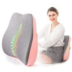 Cuscino lombare in memory foam per sedile da ufficio