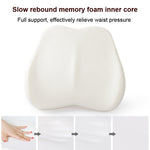 Cuscino lombare in memory foam per sedile da ufficio