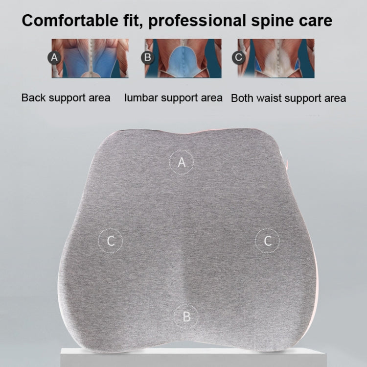 Cuscino lombare in memory foam per sedile da ufficio