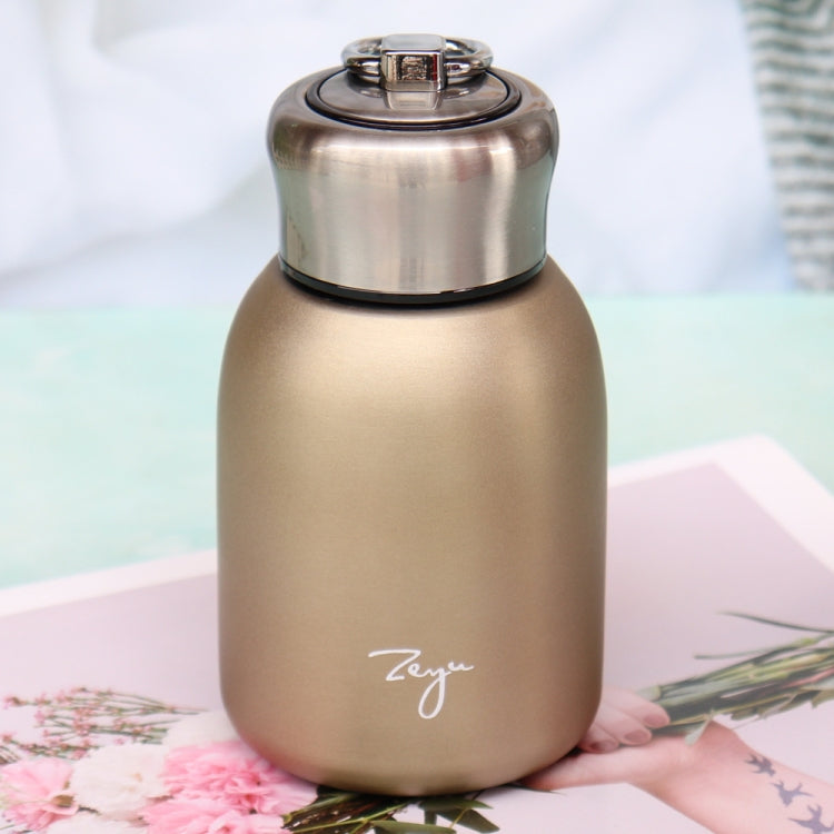 Bicchiere termico in acciaio inox 304 da 280 ml con manico