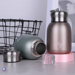 Bicchiere termico in acciaio inox 304 da 280 ml con manico