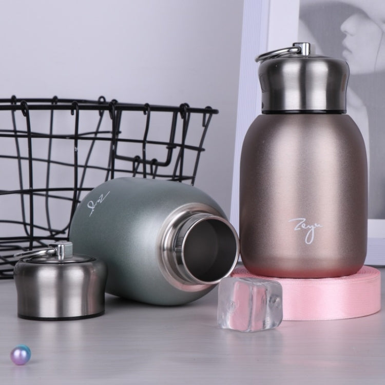 Bicchiere termico in acciaio inox 304 da 280 ml con manico