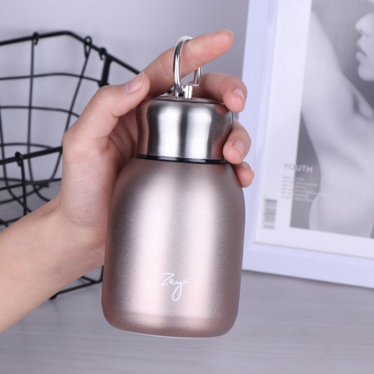 Bicchiere termico in acciaio inox 304 da 280 ml con manico