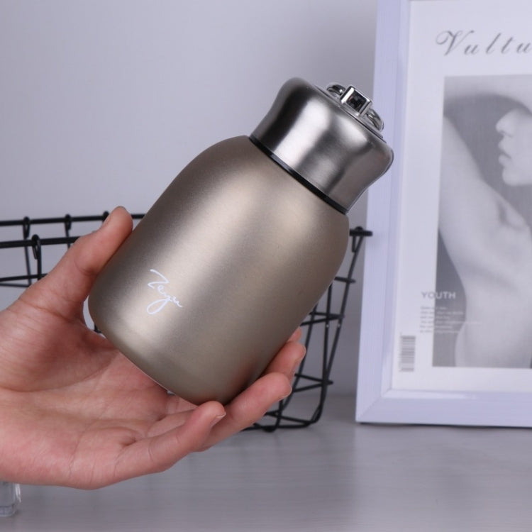 Bicchiere termico in acciaio inox 304 da 280 ml con manico