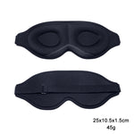 Maschera per occhi 3D con ala nasale traspirante in memory foam