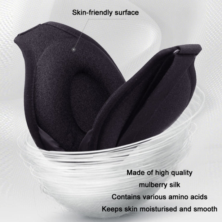 Maschera per occhi 3D con ala nasale traspirante in memory foam