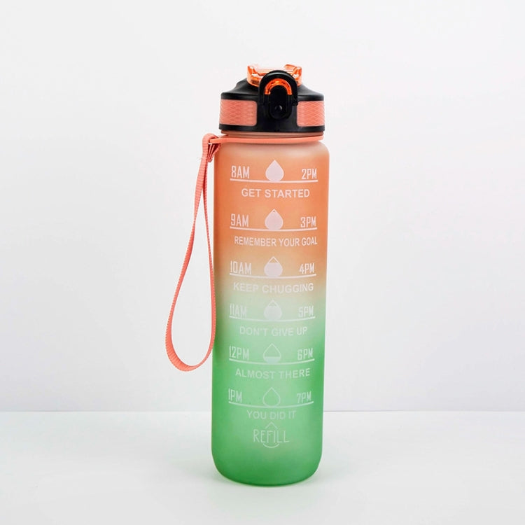 Borraccia sportiva 1000ml con cannuccia e coperchio a scatto