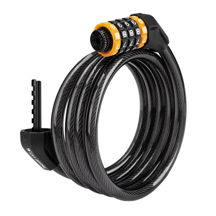 Lucchetto a combinazione con cavo antifurto 2 metri