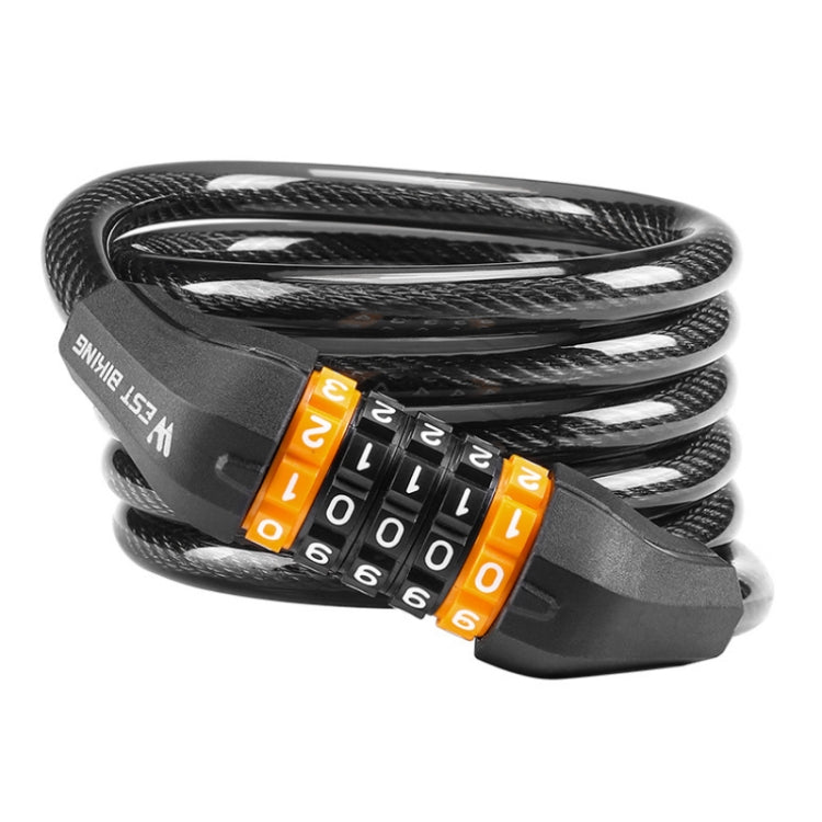 Lucchetto a combinazione con cavo antifurto 2 metri