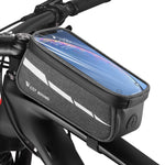 Borsa frontale bici 7 pollici touch screen compatibile smartphone
