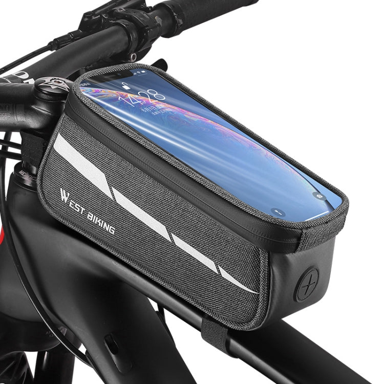 Borsa frontale bici 7 pollici touch screen compatibile smartphone