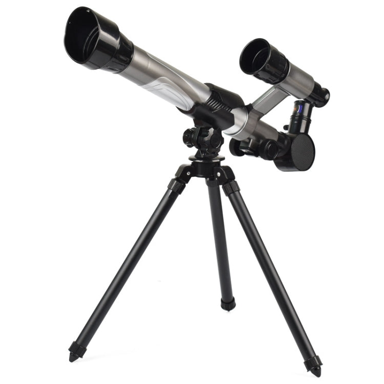 Telescopio educativo 20-40X con obiettivi regolabili