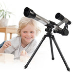 Telescopio educativo 20-40X con obiettivi regolabili