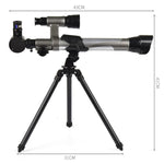 Telescopio educativo 20-40X con obiettivi regolabili
