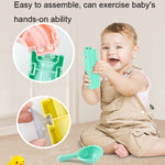 Mattoncini da bagno per bambini con ventose 12-44 pezzi