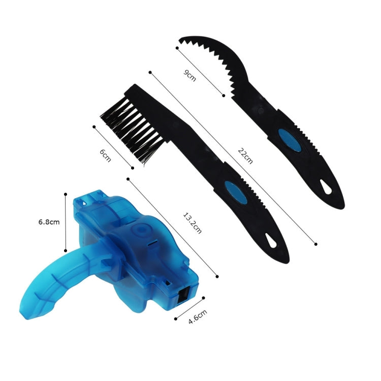Kit pulizia catena bici 4-10 in 1 in plastica