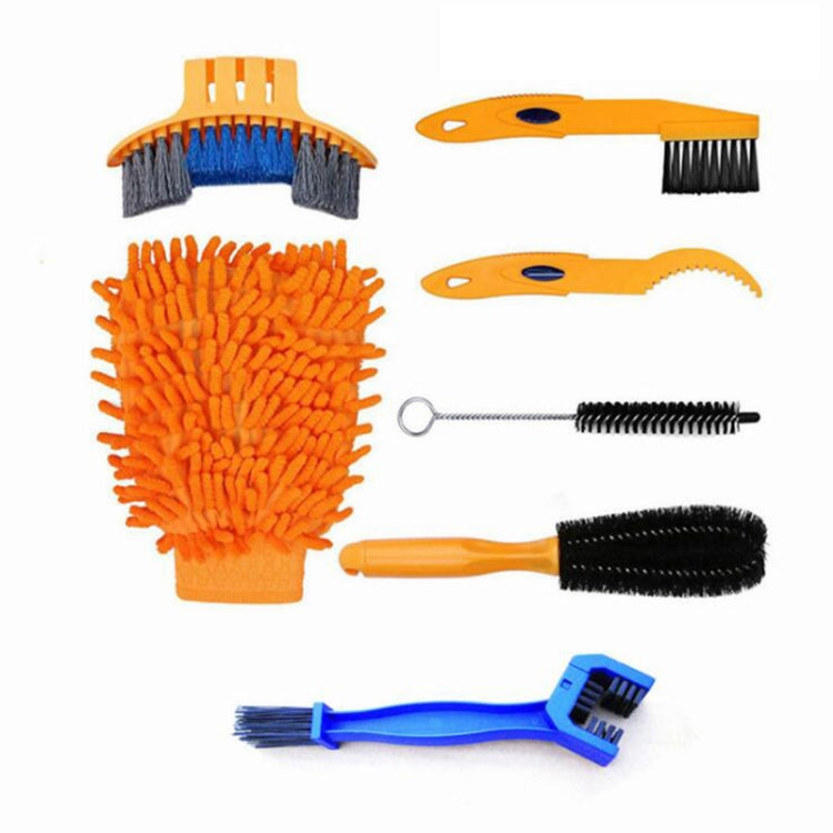 Kit pulizia catena bici 4-10 in 1 in plastica