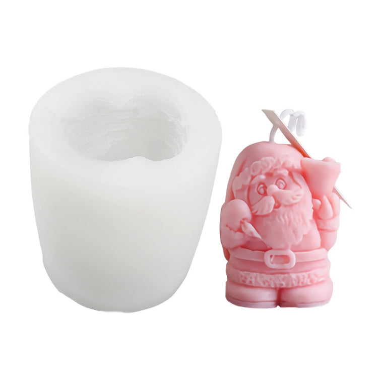 Stampo in silicone per candele e gesso natalizio