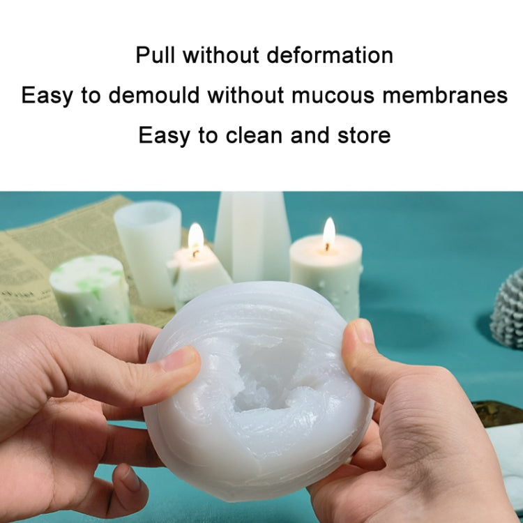 Stampo in silicone per candele e gesso natalizio