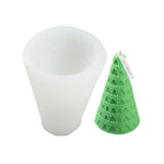 Stampo in silicone per candele e gesso natalizio