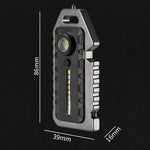 Torcia portachiavi E-SMARTER W5136 luce forte 10W