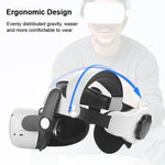 Cinturino regolabile MQ2 Elite Edition per Oculus Quest 2 - immagine 3
