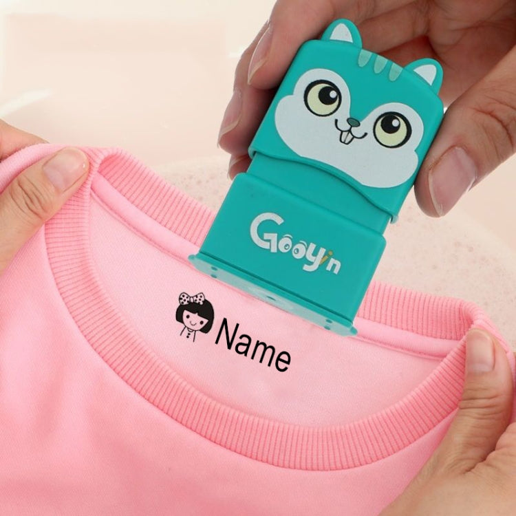 Sigillo abbigliamento bambini con nome fotosensibile