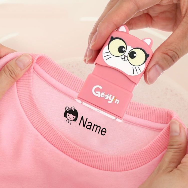 Sigillo abbigliamento bambini con nome fotosensibile