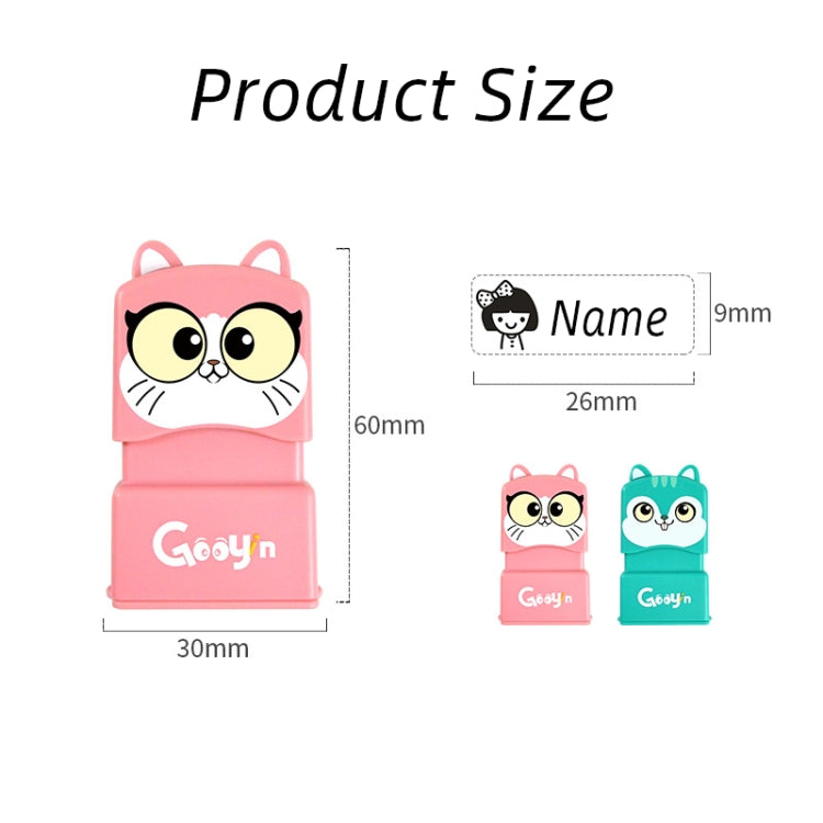 Sigillo abbigliamento bambini con nome fotosensibile