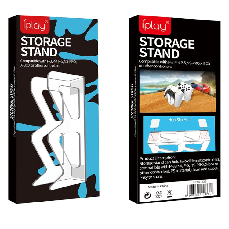 Espositore da tavolo trasparente per gamepad PS4 PS5 Switch
