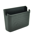 Scatola porta oggetti adesiva per auto in PVC con foro ricarica