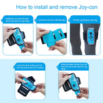 Cinghie sportive per Nintendo Switch Joy-Con 2 pezzi