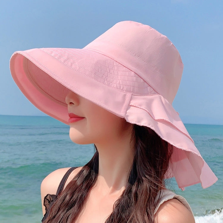 Cappello estivo donna con protezione solare e tesa larga