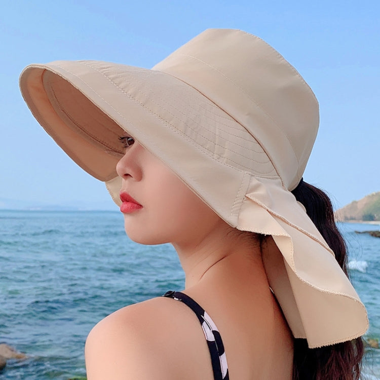 Cappello estivo donna con protezione solare e tesa larga