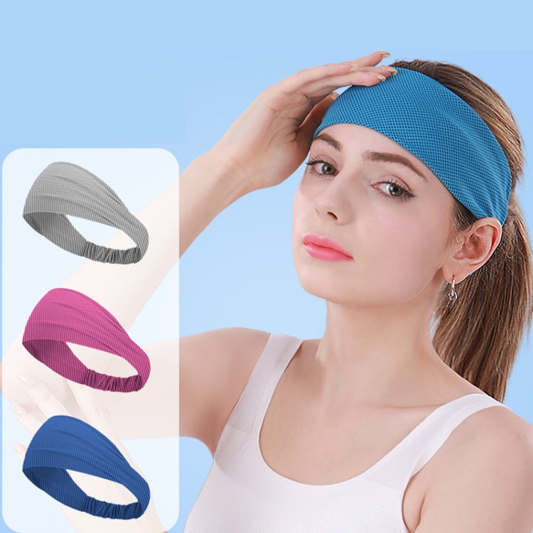 3 PCS Fasce sportive assorbi sudore per capelli