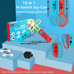 Impugnatura 10 in 1 con cinturino e racchetta per Nintendo Switch