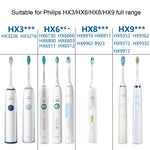 Testina ricambio spazzolino Philips serie HX3 HX6 HX8 HX9 2 pezzi