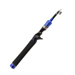 Canna da pesca telescopica in fibra di carbonio 1,5-2,4 m