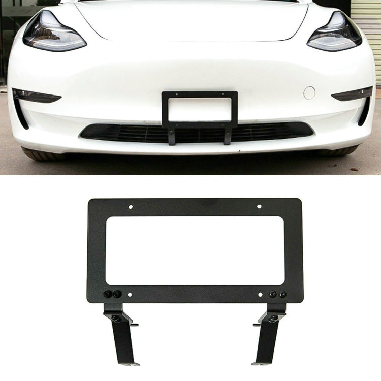 Portatarga anteriore lega alluminio per Tesla Model 3 e Y